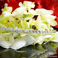 Shared-Prong Diamond Bangle