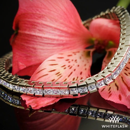 Princess Diamond Tennis Bracelet