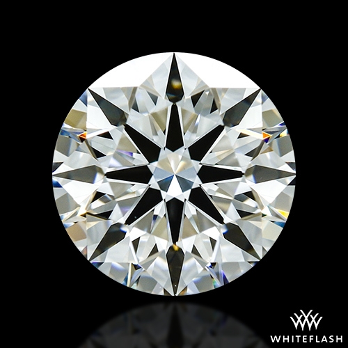 1.102 ct E VVS2 Round Ideal diamond