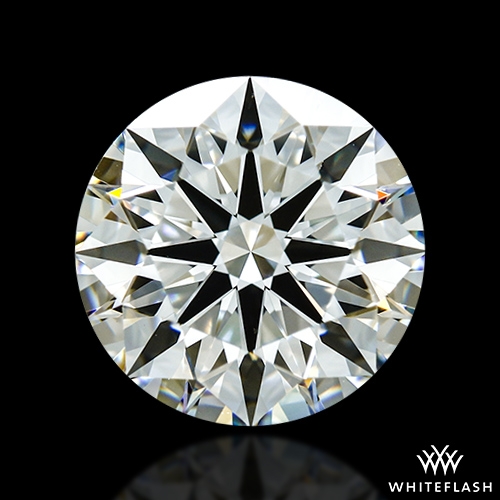 1.108 ct F VVS2 Round Ideal diamond
