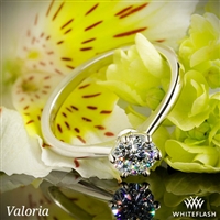 Valoria Petite Six Prong Solitaire Engagement Ring