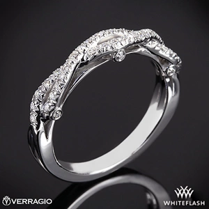 Verragio INS-7050W Braided Diamond Wedding Ring