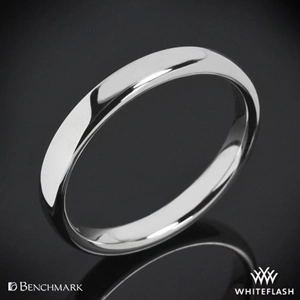 Benchmark European Comfort Fit Wedding Ring