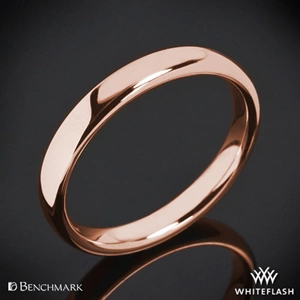 Benchmark European Comfort Fit Wedding Ring