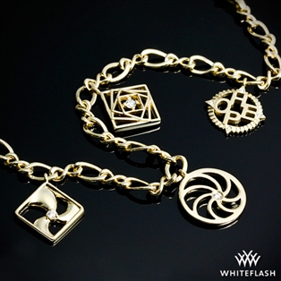 Awear Diamond Charm Bracelet