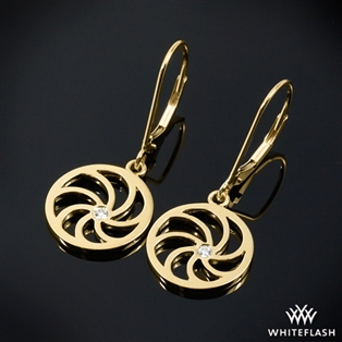 Dreams of Africa Diamond Charm Earrings