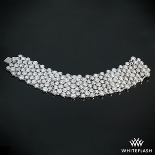 Enmeshed Diamonds Diamond Bracelet Collection