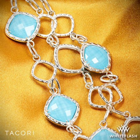Tacori SB11505 Island Rains Clear Quartz over Neolite Turquoise Bracelet
