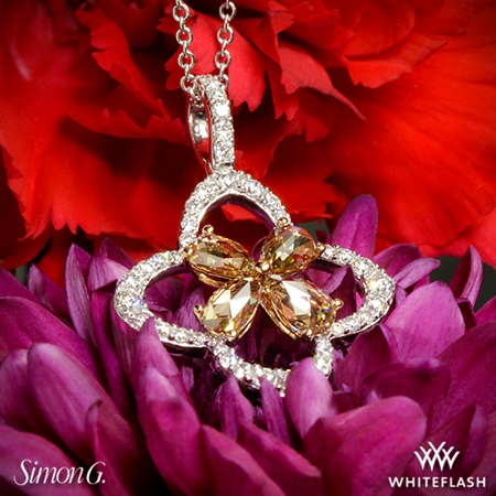 Simon G. DP244 Natures Prime Diamond Pendant