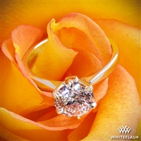 Contemporary Solitaire Engagement Ring