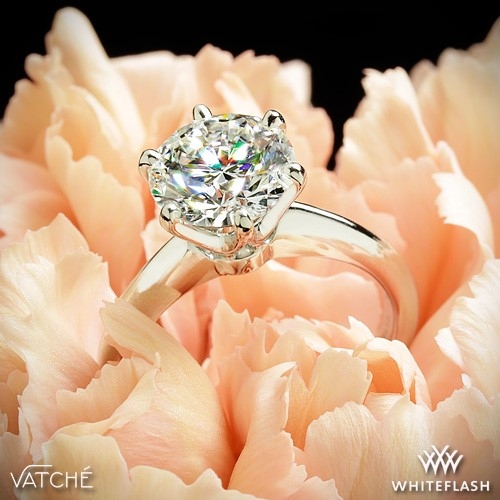 Vatche U-113 6-Prong Solitaire Engagement Ring