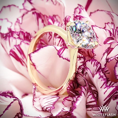18k Yellow Gold Engagement Ring