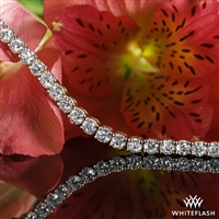 Four-Prong Timeless Lab Created Diamonds Tennis Bracelet