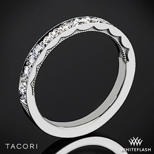 Tacori 41-25 Sculpted Crescent Diamond Wedding Ring