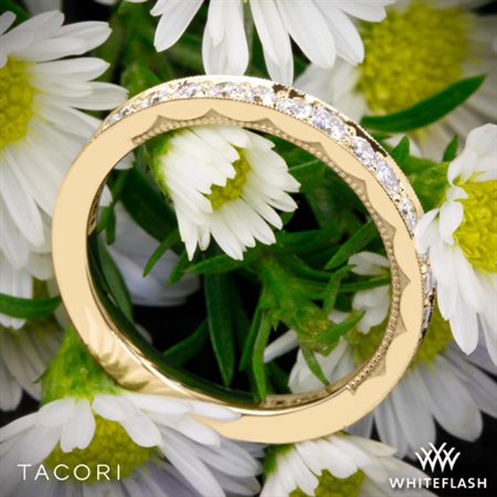 Tacori 41-25 Sculpted Crescent Diamond Wedding Ring