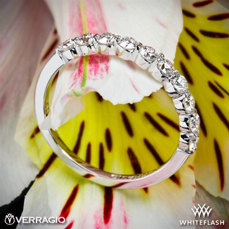 Verragio ENG-0410SW Shared-Prong Diamond Wedding Ring