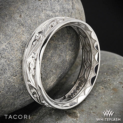 Tacori 104-6 Sculpted Crescent Eternity Wedding Ring