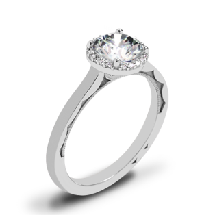 Tacori 49RD65 Sculpted Crescent Solitaire Engagement Ring