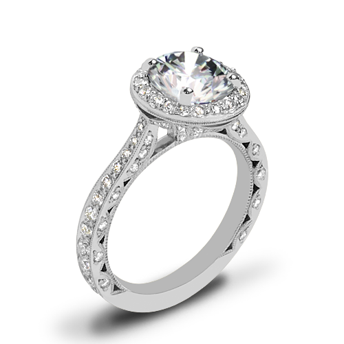 Tacori HT2650RD RoyalT Diamond Engagement Ring | 5038