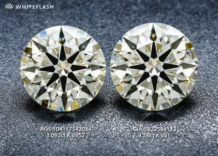 Clarity VVS2 and VS1