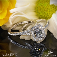 A. Jaffe MR2051Q Seasons of Love Diamond Wedding Set