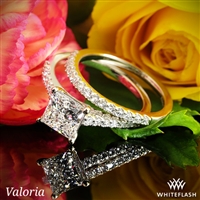 Valoria Petite Open Cathedral Diamond Wedding Set