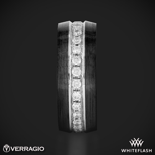 Verragio VWFXD-8503 Black Titanium Men's Wedding  | 7604