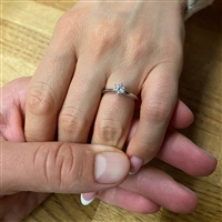 Classic 6 Prong Solitaire Engagement Ring