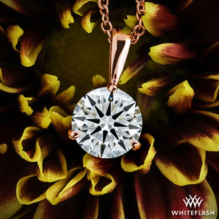 Three-Prong Timeless Diamond Pendant