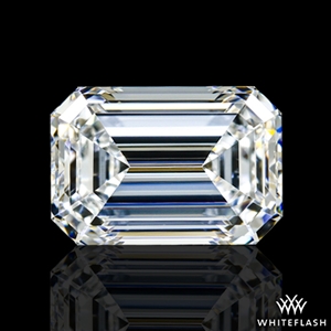 1.01 ct D VVS2 Emerald Ideal lab diamond