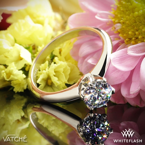 Vatche U-113 6-Prong Solitaire Engagement Ring