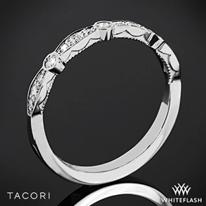 Tacori 47-2 Sculpted Crescent Marquise Shape Diamond Wedding Ring