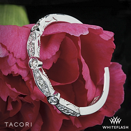 Tacori 47-2 Sculpted Crescent Marquise Shape Diamond Wedding Ring