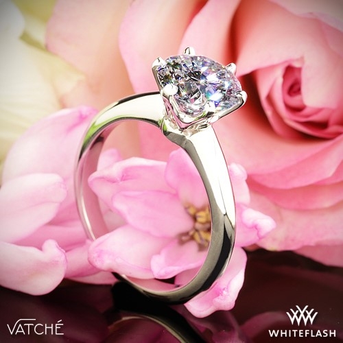 Vatche U-113 6-Prong Solitaire Engagement Ring