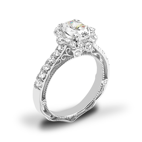 Verragio AFN-5083OV Diamond Engagement Ring