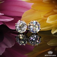 8-Prong Martini Diamond Earrings