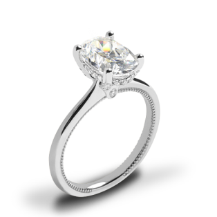 Verragio SOL-304OV Solitaire Engagement Ring for Oval