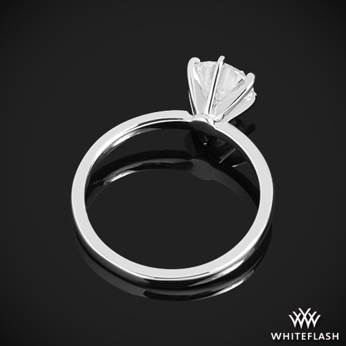 Four Prong Six Prong Engagement Ring Setting Timeless Prong