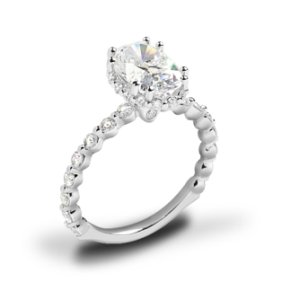 Verragio V-984-HOV Diamond Engagement Ring for Oval