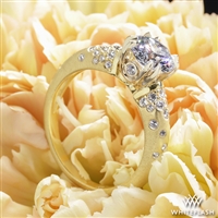 Champagne Diamond Engagement Ring