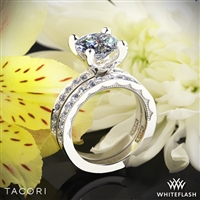 Tacori 41-25 Sculpted Crescent Diamond Wedding Set