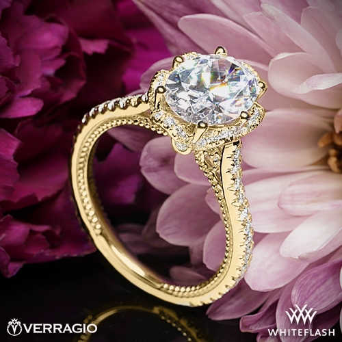 Verragio ENG-0487OV Diamond Engagement Ring for Oval 7890