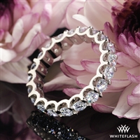 Annette's U-Prong Eternity Diamond Wedding Ring