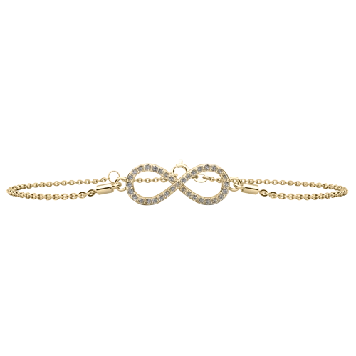Infinity Diamond Bracelet