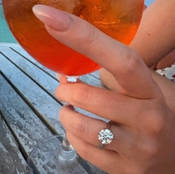 Proposal success! She loves the ring!