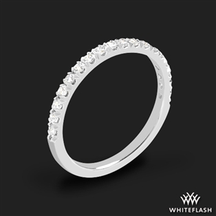 Valoria French-Set Diamond Wedding Ring
