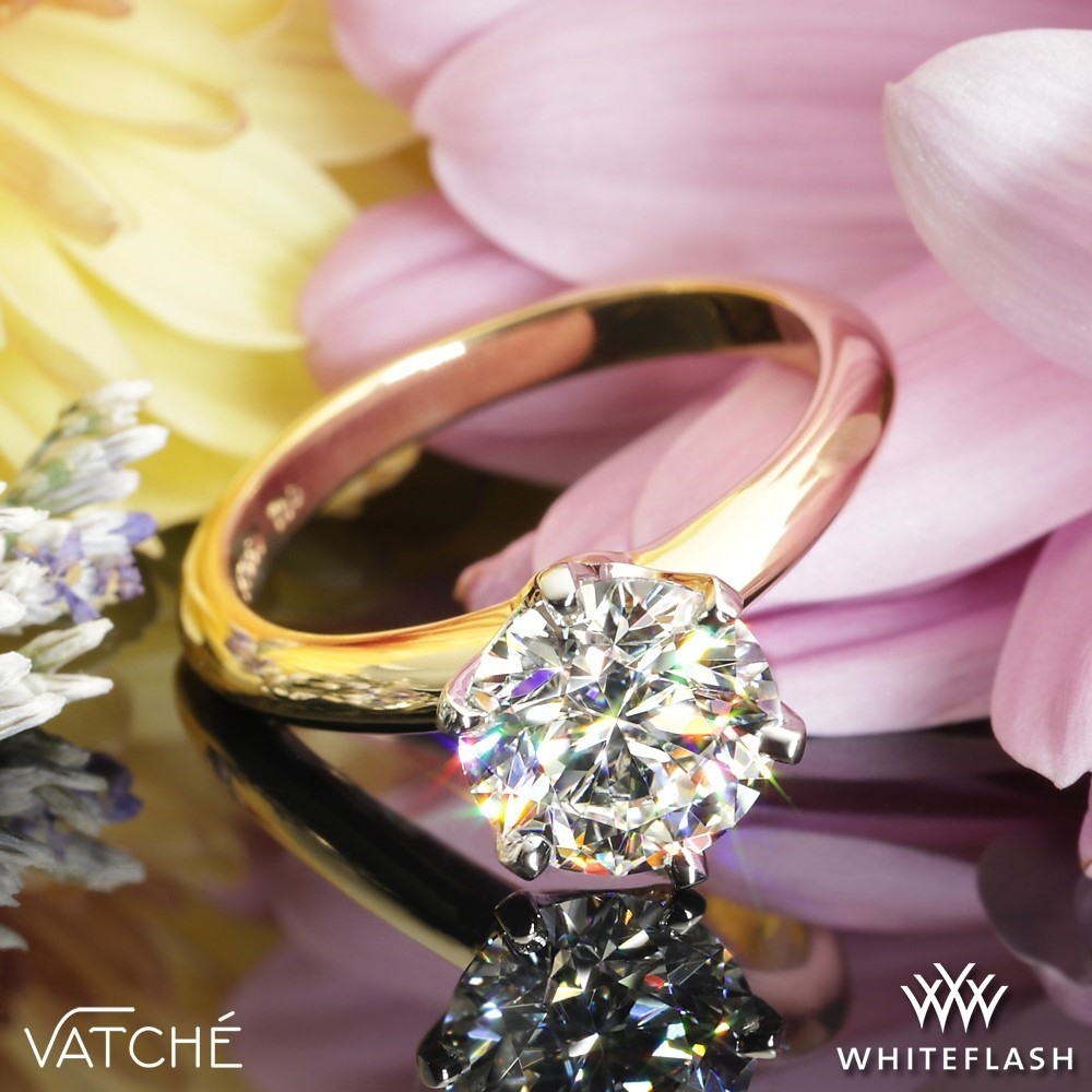 Vatche U-113 6-Prong Solitaire Engagement Ring