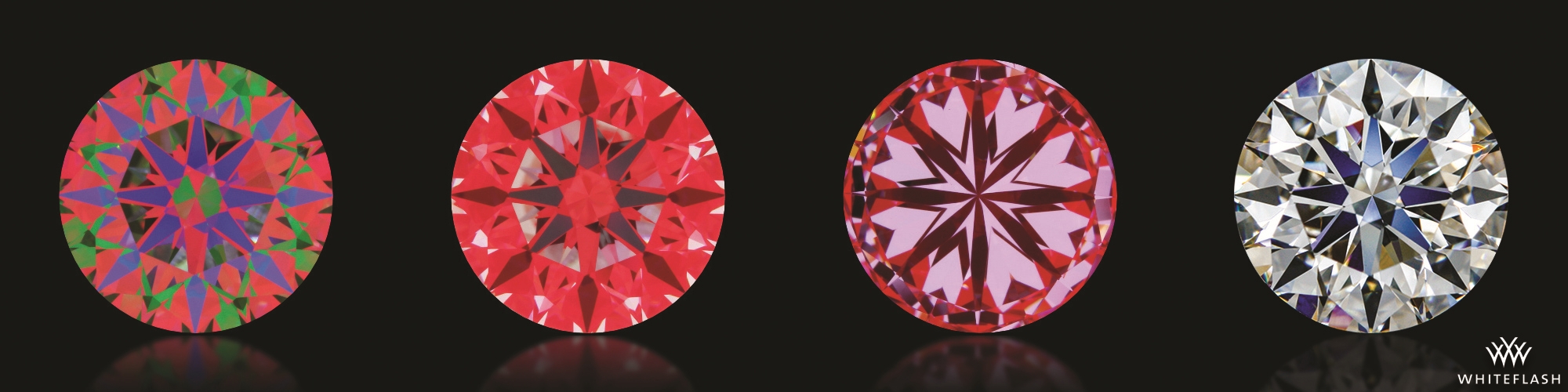 GIA EX with light leakage and dug out upper girdle facets