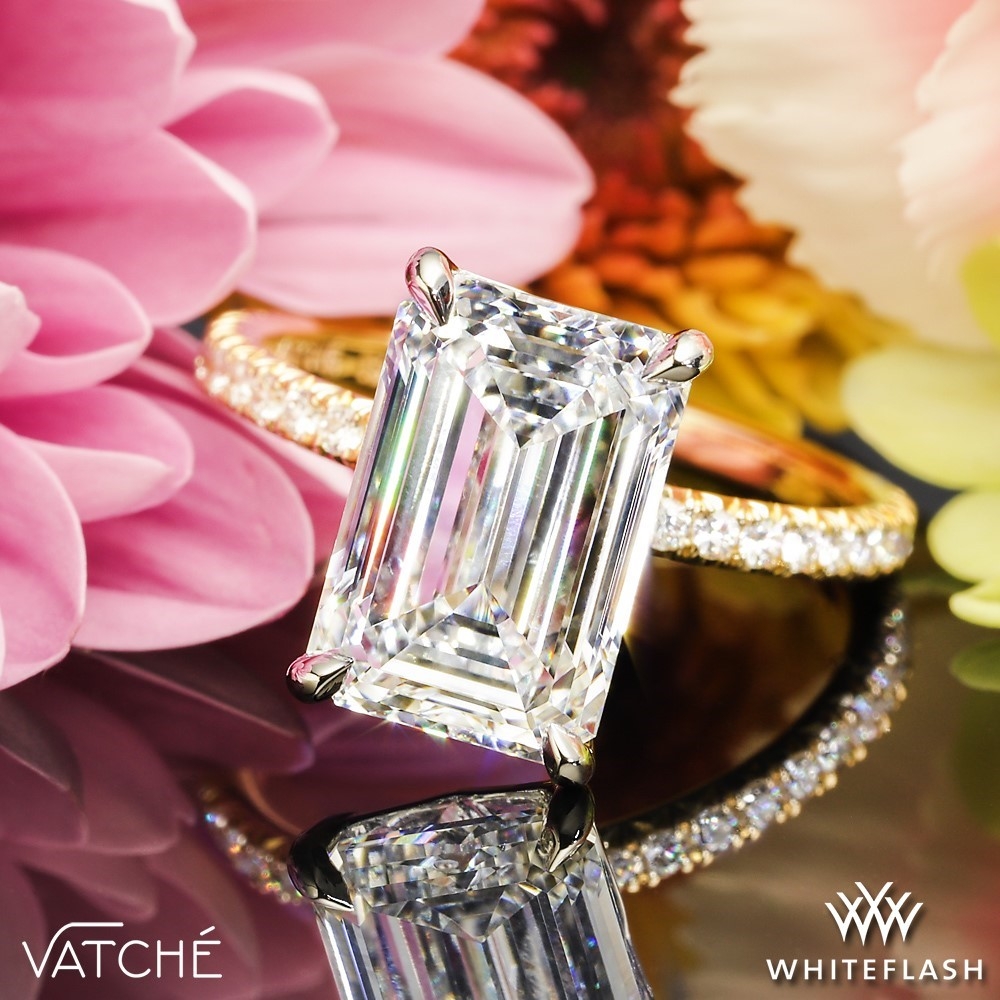 Vatche 1533 Charis Pave Diamond Engagement Ring