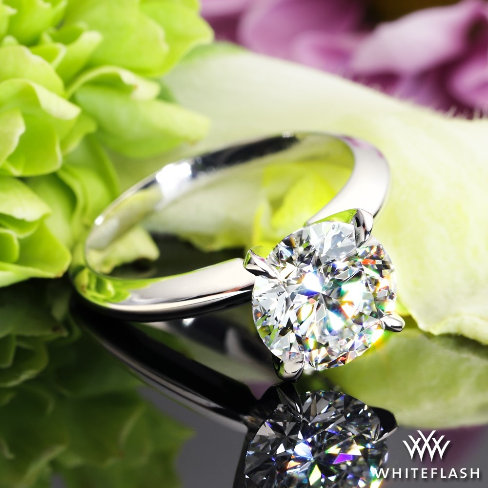 Classic 4 Prong Solitaire Engagement Ring